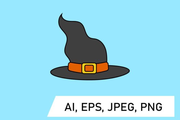 Download Halloween Witch Hat Vector - Witch hat vector Collection