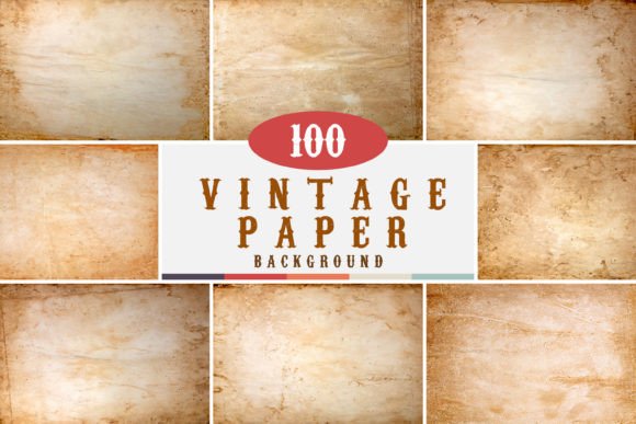 Download Old Vintage Paper Textured Background - Red Collection