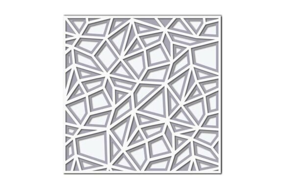 Download Layered Cutout Geometric Background Mat - Red Collection