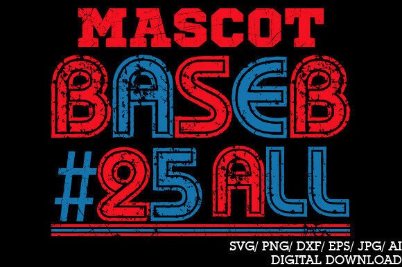 Download Retro-inspired, Baseball Team, SVG Desig - Red Collection
