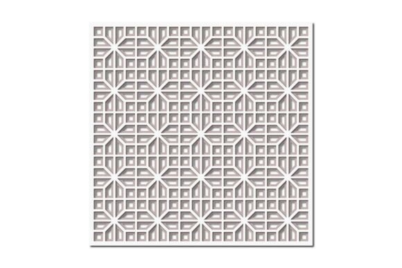 Download Layered Cutout Geometric Background Mat - Red Collection