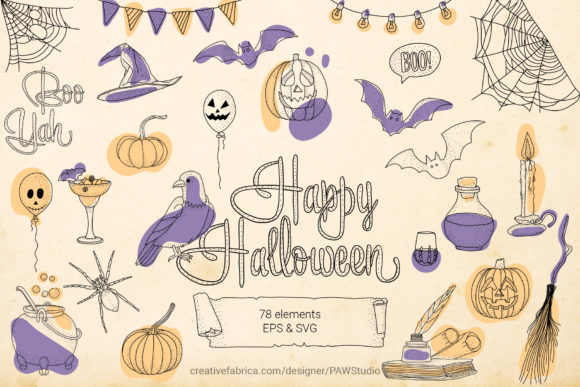 Download Halloween SVG Sign Bundle Spooky Clipart - Premium Resources