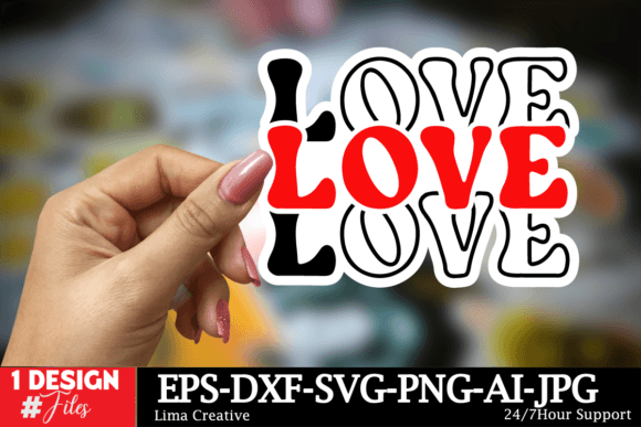 Download Love Valentine's Day Sticker - Premium Resources