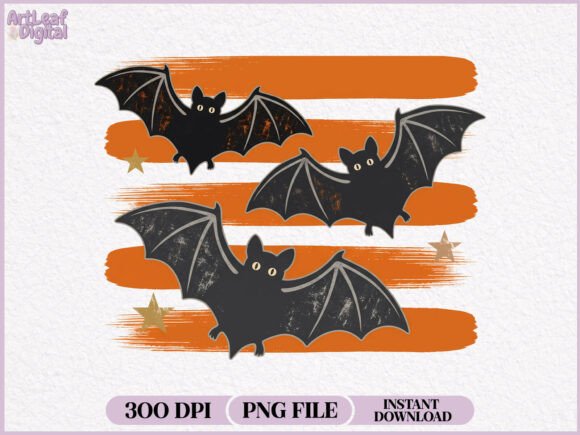 Download Preppy Textured Halloween Bats PNG - Red Collection